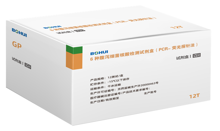 6種腹瀉細菌核酸檢測試劑盒（PCR-熒光探針?lè )ǎ?>
                                            </div>
                                            <div   id=